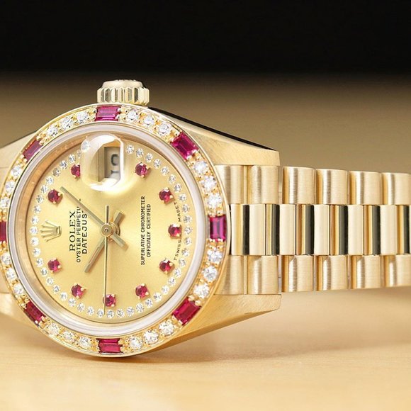 Sale! Rolex Ruby Diamond Dial w/ Factory Box! main image 6